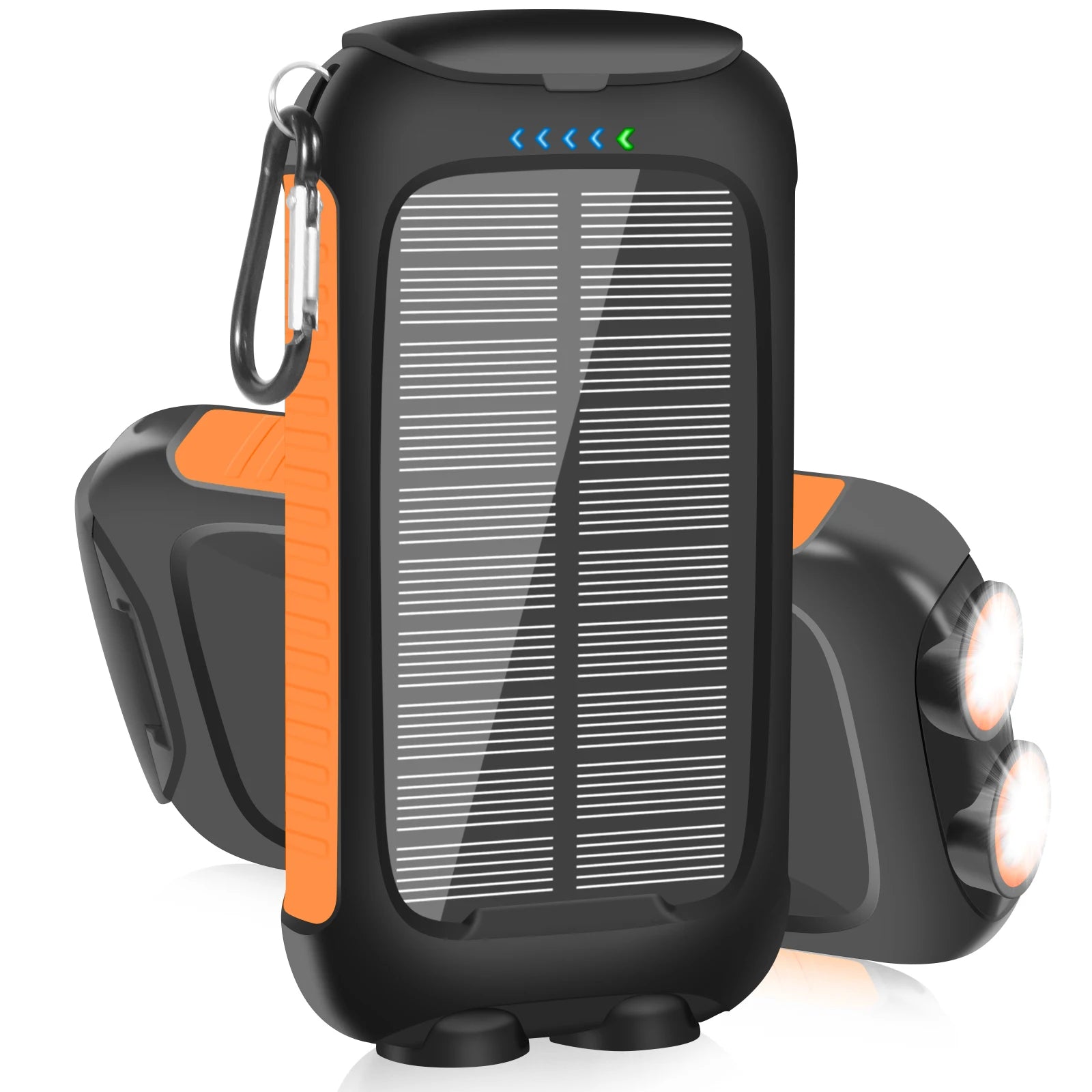 10000mAh Solar Power Bank Portable Waterproof