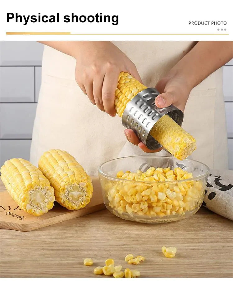1Pcs Stainless Steel Corn Cob Remover