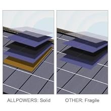 ALLPOWERS Solar Charger 18V 100W Foldable Solar Panel Suitable For Portable Power Station/Generator Outdoor Travel Camping