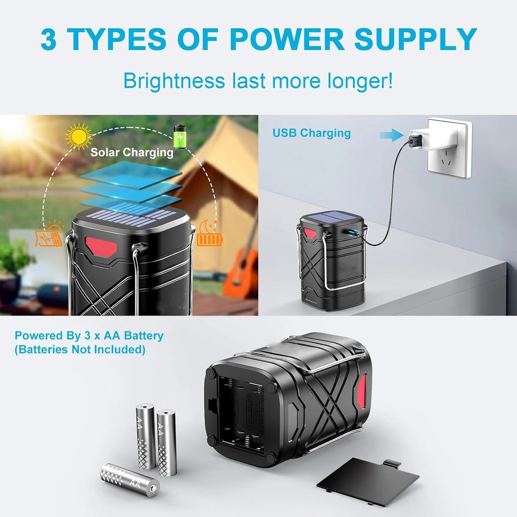 4 Pack Rechargeable Camping Lights