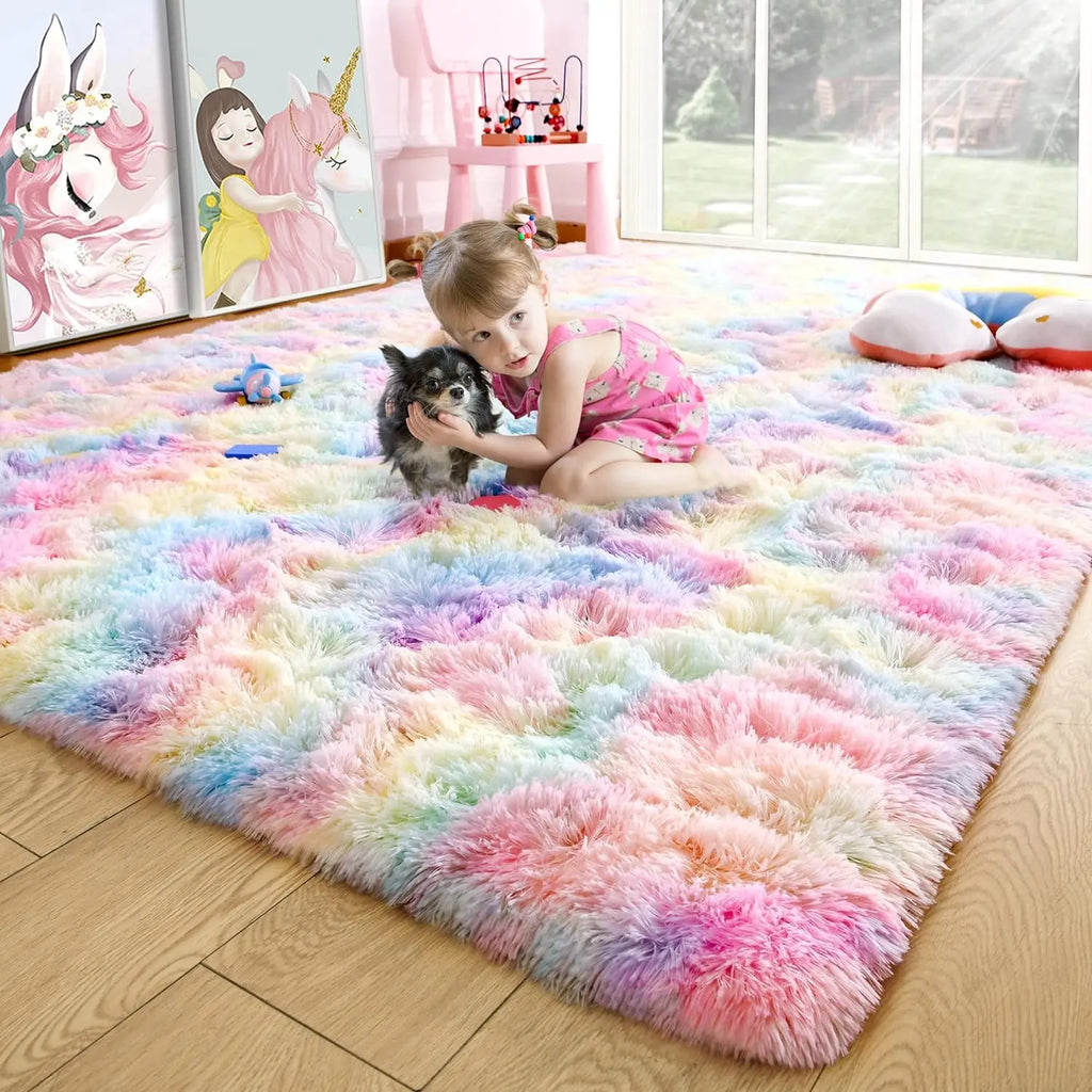 Fluffy Non Slip Rugs