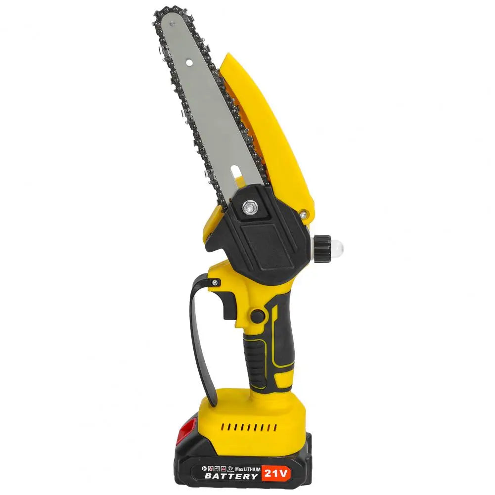 21V Lithium Battery High Branch Saw 2-in-1 Lithium Electric Saw Extended Electric Saw With Two Batteries And One Charge