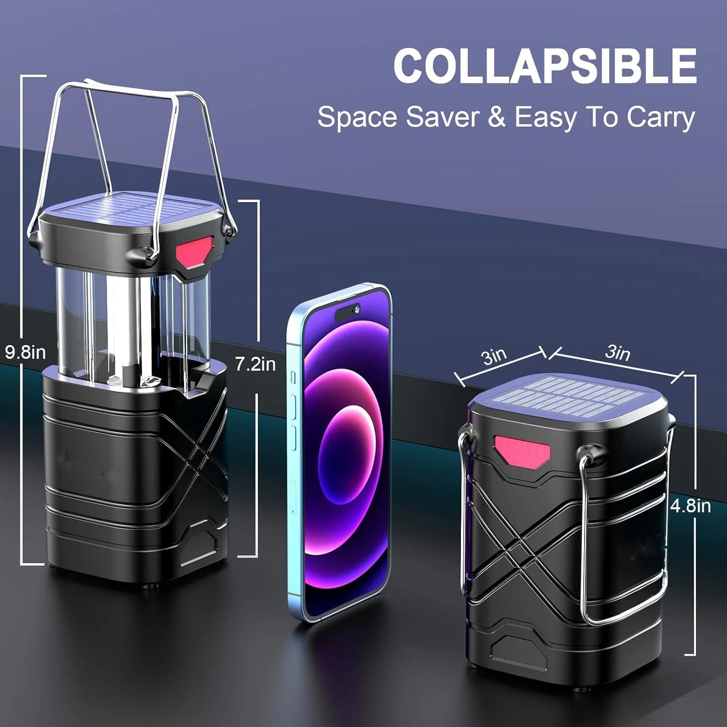 4 Pack Rechargeable Camping Lights