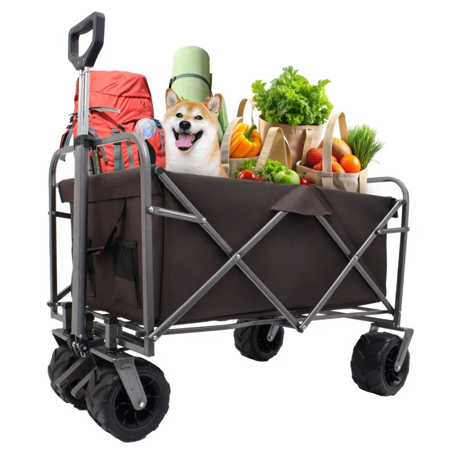 Outdoor Utility wagon with big wheels