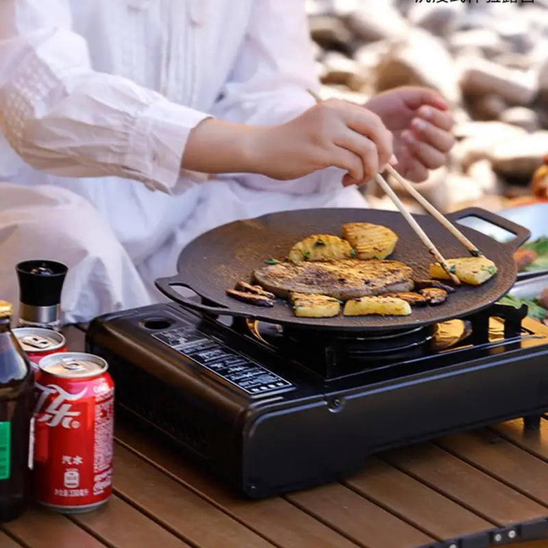 Camp Stove For Heat Small Cassette Stove Single Burner Portable Burner Cassettes Stove For Camping Picnics Hiking BBQ Outdoor