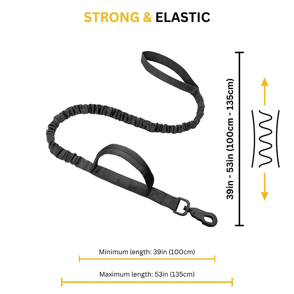 Large Dog Harness and Leash Set, Training Vest Harness and Collar for Medium Large Dogs
