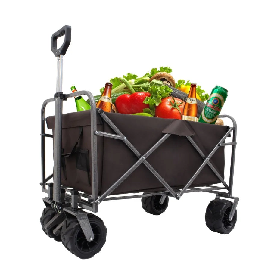 Outdoor Utility wagon with big wheels