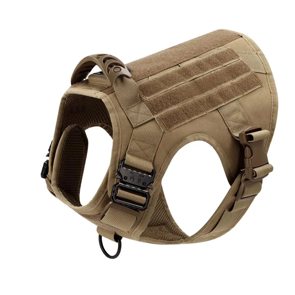 Large Dog Harness and Leash Set, Training Vest Harness and Collar for Medium Large Dogs