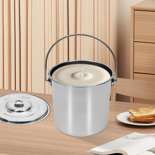 12L Stainless Steel Pot w/ Lid,