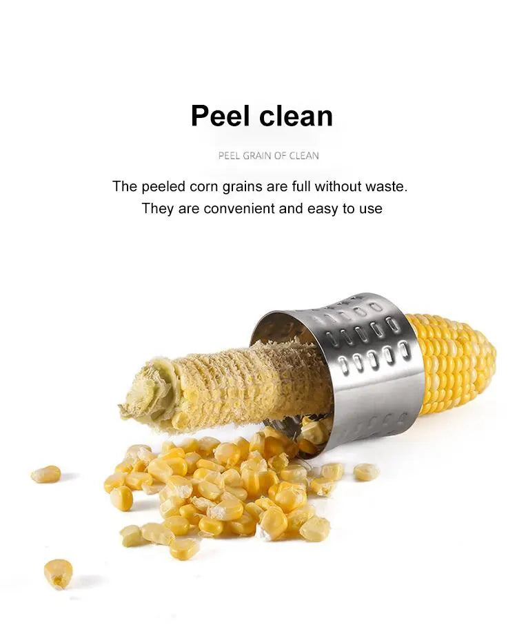 1Pcs Stainless Steel Corn Cob Remover