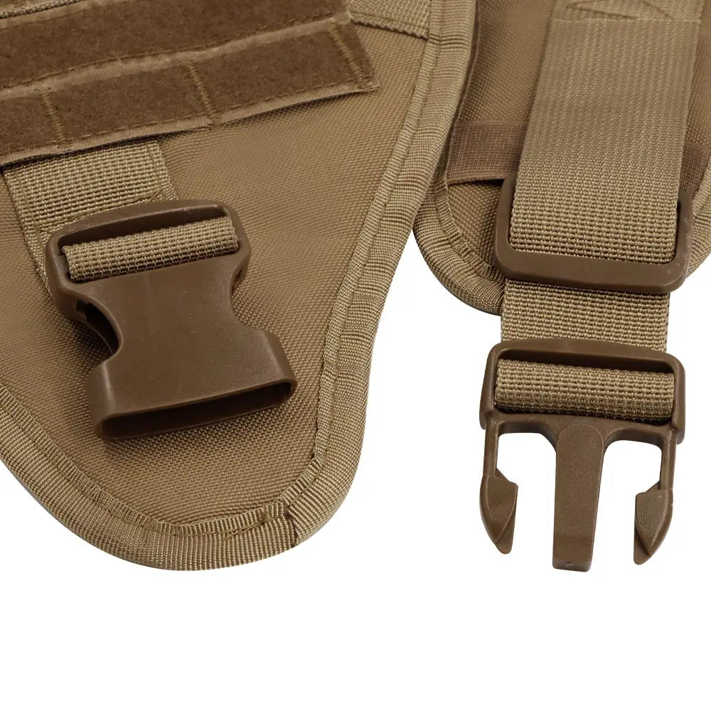 Large Dog Harness and Leash Set, Training Vest Harness and Collar for Medium Large Dogs