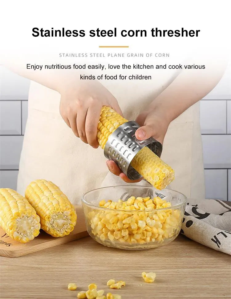 1Pcs Stainless Steel Corn Cob Remover