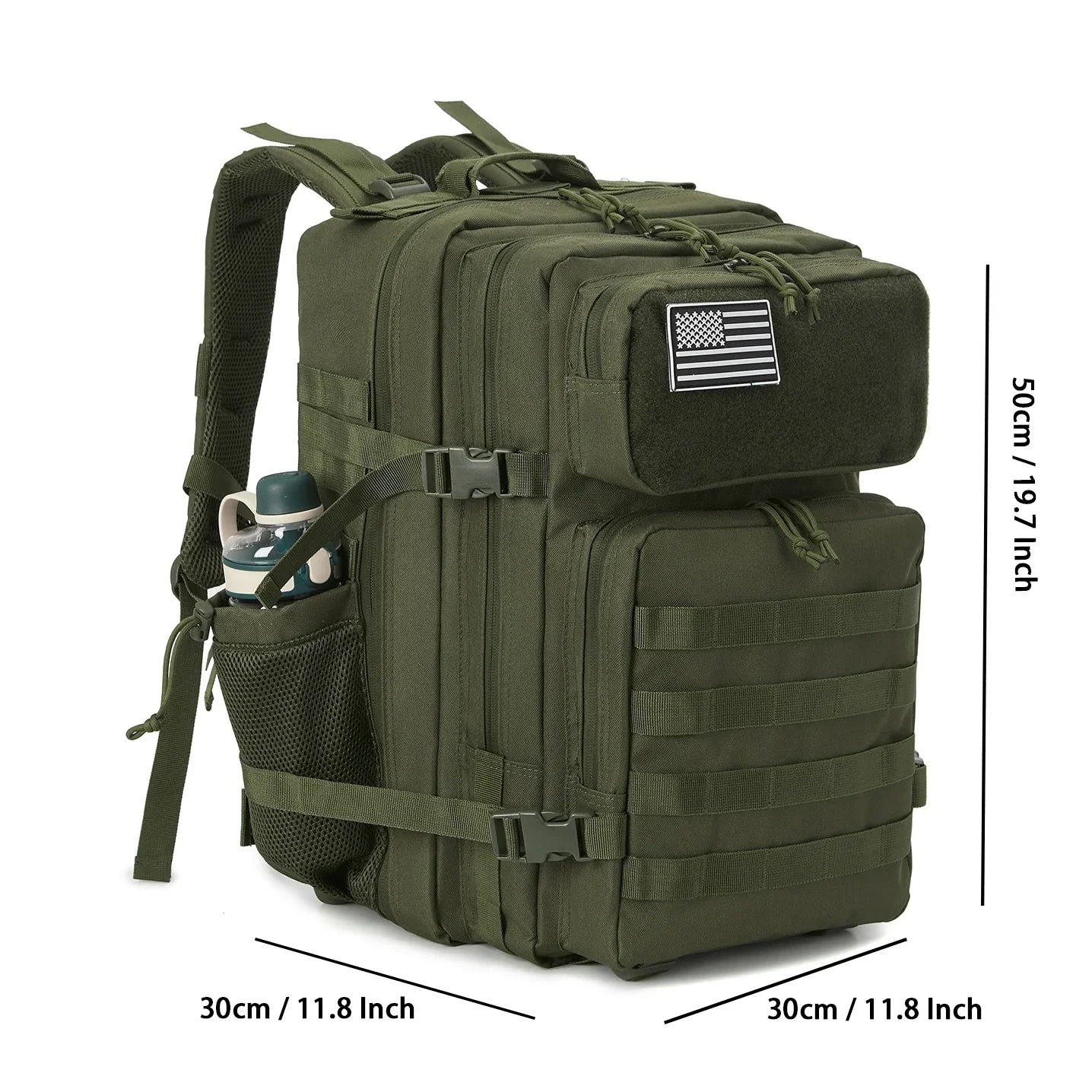 45L tactical backpack for outdoor sports hiking