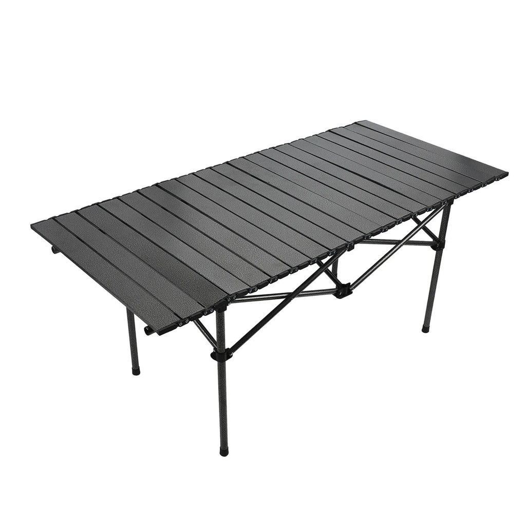 47.24in Carbon Steel Portable Roll Up Camping Table