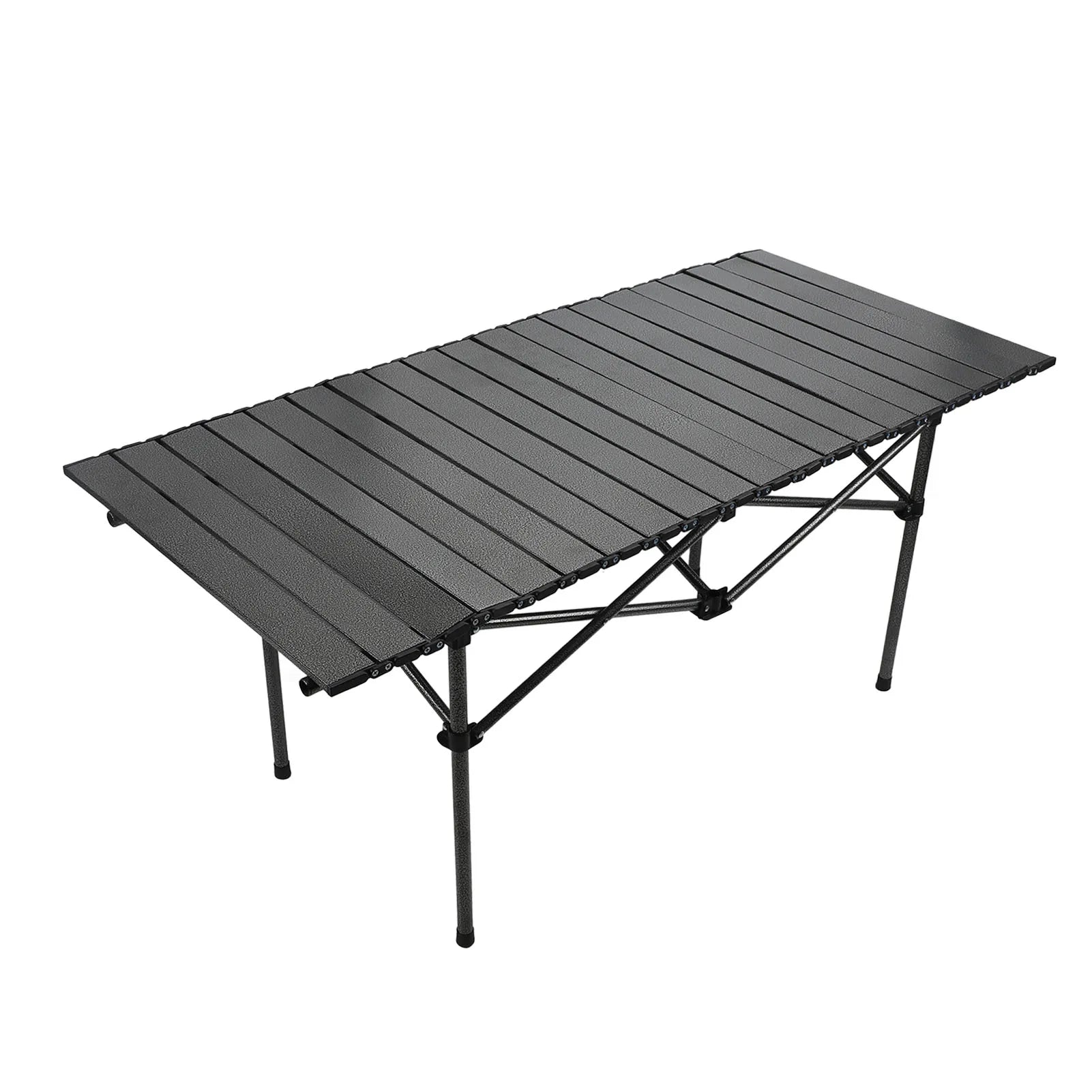 47.24in Carbon Steel Portable Roll Up Camping Table