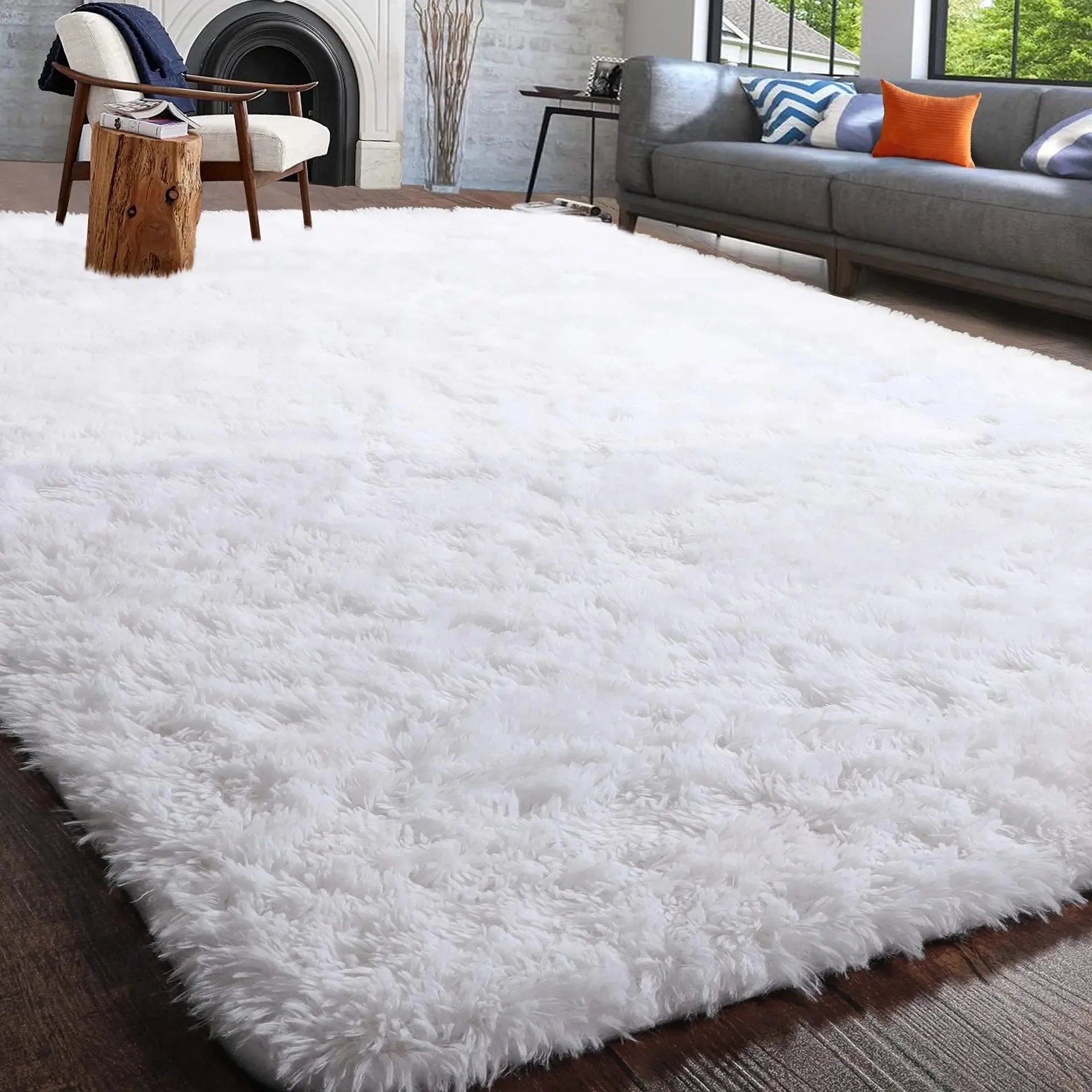 Fluffy Non Slip Rugs