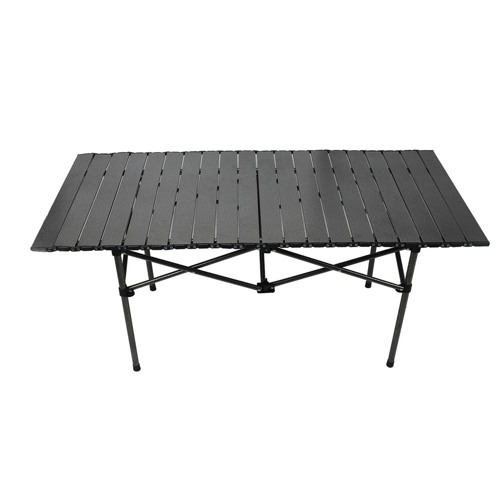 47.24in Carbon Steel Portable Roll Up Camping Table