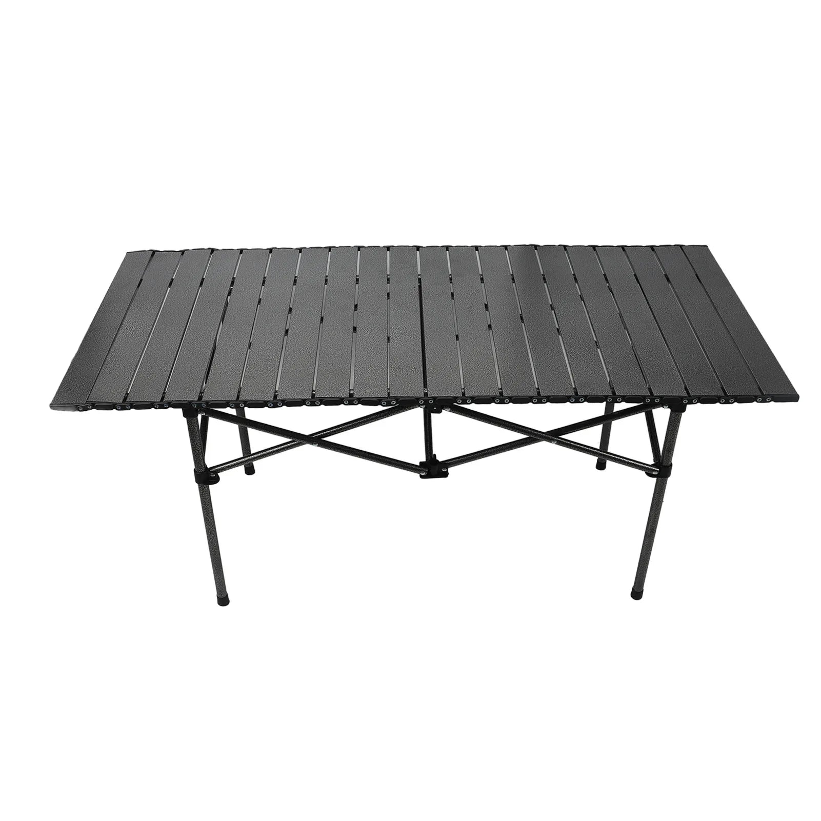 47.24in Carbon Steel Portable Roll Up Camping Table