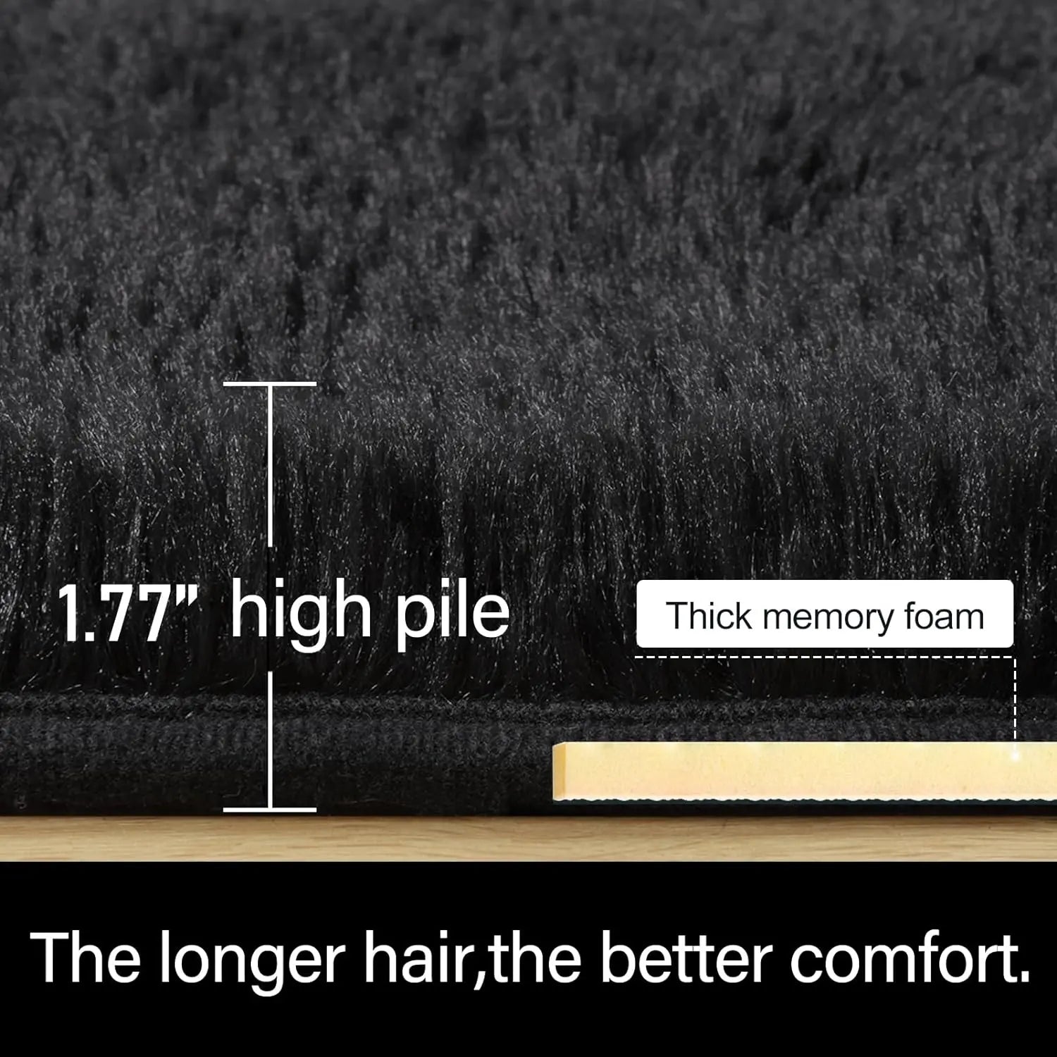 Fluffy Non Slip Rugs