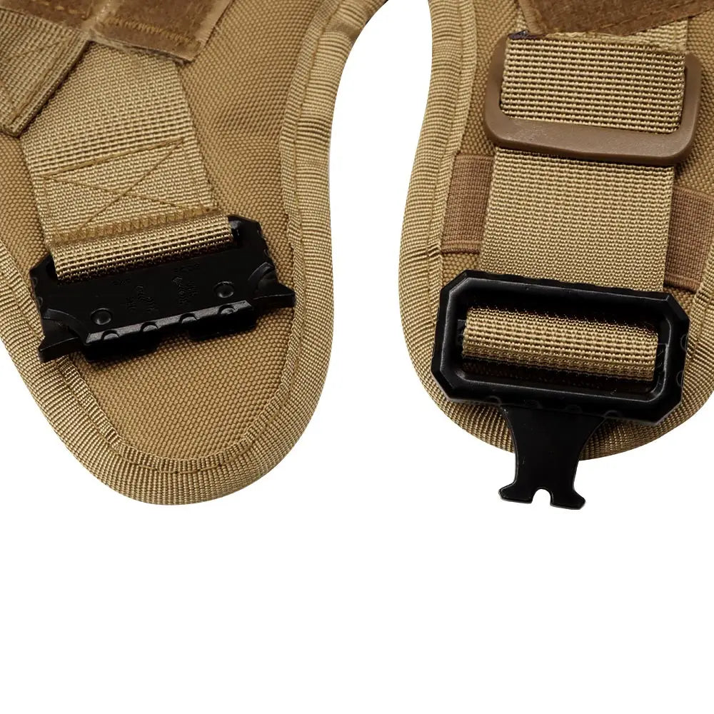 Large Dog Harness and Leash Set, Training Vest Harness and Collar for Medium Large Dogs